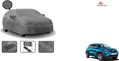 Auto Oprema Car Cover For Renault Kwid (With Mirror Pockets)(Grey, For 2016, 2017, 2018, 2019, 2020, 2021, 2022 Models)