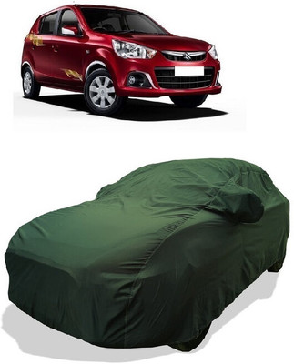 Coxtor Car Cover For Maruti Suzuki Alto K10 LXI CNG Optional (With Mirror Pockets)(Gold)