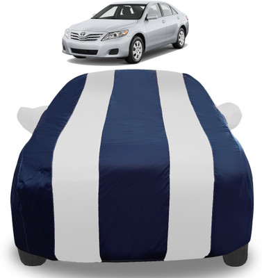 Auto Hub Car Cover For Toyota Camry (With Mirror Pockets)(Silver)