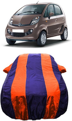 Wegather Car Cover For Tata Nano XTA (With Mirror Pockets)(Orange)