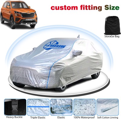 GARREGE Car Cover For Skoda Kushaq (With Mirror Pockets)(Silver, Grey, For 2019, 2020, 2021, 2022, 2023, 2024 Models)