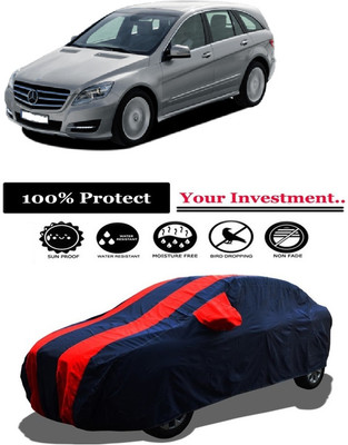 Amexride Car Cover For Mercedes Benz R-Class 350 CDI Matic (With Mirror Pockets)(Red)