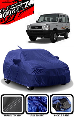 J S R Car Cover For Tata Sumo Victa (With Mirror Pockets)(Blue)