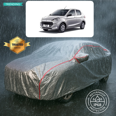 CODOKI Car Cover For Maruti A-Star LX (With Mirror Pockets)(Silver)