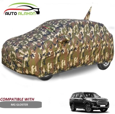 AUTO ALAXON Car Cover For MG Gloster (With Mirror Pockets)(Beige)