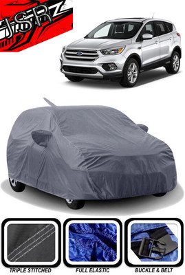 J S R Car Cover For Ford Escape S (With Mirror Pockets)(Grey)
