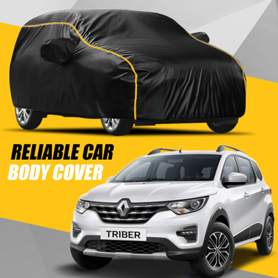 AUCTIMO Car Cover For Renault Triber (With Mirror Pockets)(Multicolor)