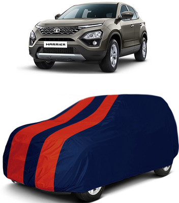 MoTRoX Car Cover For Tata Harrier (Without Mirror Pockets)(Red, Blue)