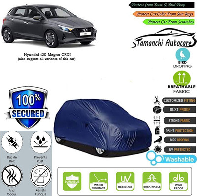 Tamanchi Autocare Car Cover For Hyundai i20 Magna CRDI(Blue)