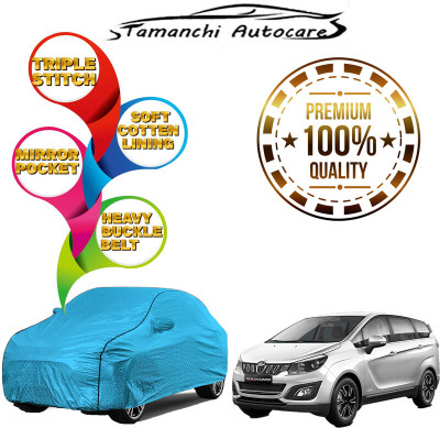 Tamanchi Autocare Car Cover For Toyota Innova (With Mirror Pockets)(Blue)