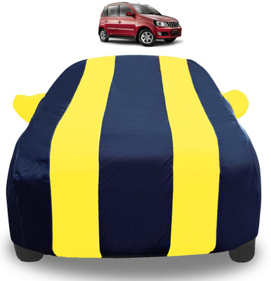 Amanzo Car Cover For Mahindra Quanto (With Mirror Pockets)(Yellow)