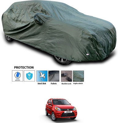 PAGORA Car Cover For Maruti Suzuki Alto K10 (With Mirror Pockets)(Green)