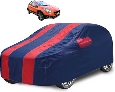 Caronix Car Cover For Fiat Avventura (With Mirror Pockets)(Red)
