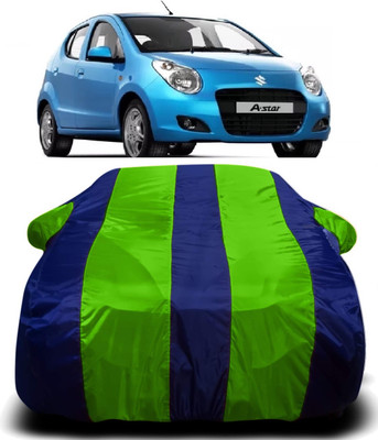 AXLOZ Car Cover For Maruti Suzuki A-Star (With Mirror Pockets)(Multicolor)