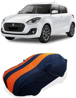 Coxtor Car Cover For Maruti Suzuki Swift AMT ZDI Plus Diesel (With Mirror Pockets)(Orange)