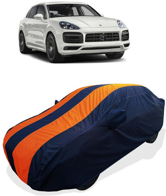 Coxtor Car Cover For Porsche Cayenne Turbo S (With Mirror Pockets)(Orange)