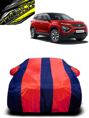 FRONCH Car Cover For Tata Harrier XM (With Mirror Pockets)(Red, Blue)