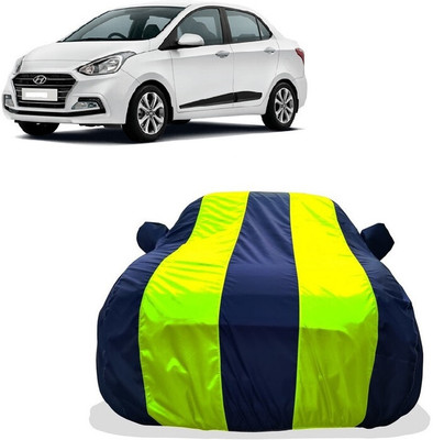 Tricway Car Cover For Hyundai Xcent (With Mirror Pockets)(Yellow)