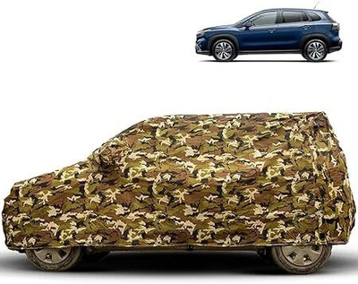 High Life Car Cover For Maruti Suzuki S-Cross (With Mirror Pockets)(Green)