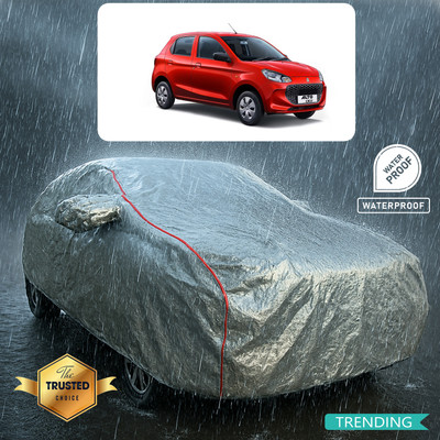 CODOKI Car Cover For Maruti A-Star ZXI (With Mirror Pockets)(Silver, Red)
