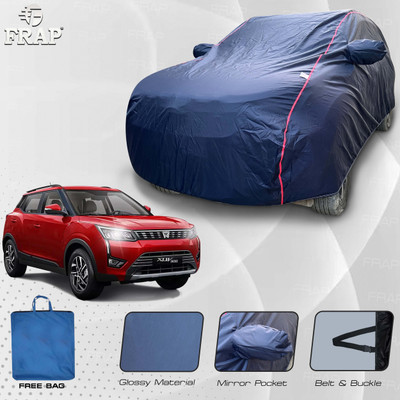 Frap Car Cover For Mahindra XUV 300 (With Mirror Pockets)(Blue, Red, For 2019, 2020, 2021, 2022, 2023 Models)