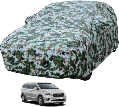 Auto Hub Car Cover For Kia Carnival (With Mirror Pockets)(Multicolor)