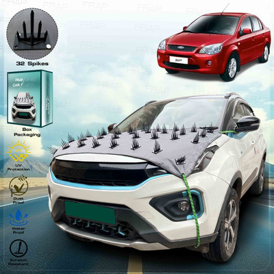 Frap Car Cover For Ford Ikon (With Mirror Pockets)(Grey)