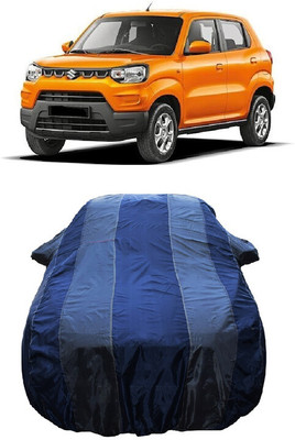 Wegather Car Cover For Maruti Suzuki S-Presso VXI Plus Petrol (With Mirror Pockets)(Grey)