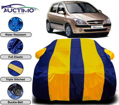AUCTIMO Car Cover For Hyundai Getz Prime (With Mirror Pockets)(Multicolor)