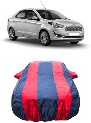 Wegather Car Cover For Ford Figo Aspire Titanium Blu Petrol(Red)