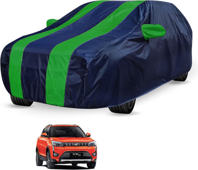 Auto Hub Car Cover For Mahindra Universal For Car (Without Mirror Pockets)(Blue, Green, For 2018 Models)