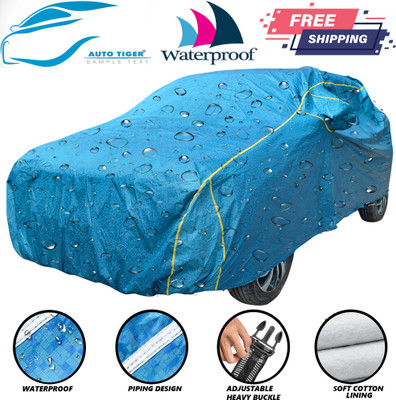 RWT Car Cover For Kia Stinger GT (With Mirror Pockets)(Blue)