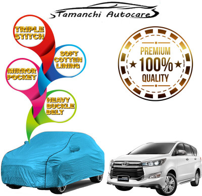 Tamanchi Autocare Car Cover For Tata Punch (With Mirror Pockets)(Blue)