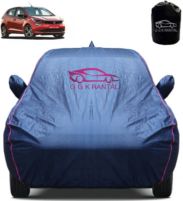 G G K RANTAL Car Cover For Tata Altroz (With Mirror Pockets)(Blue)