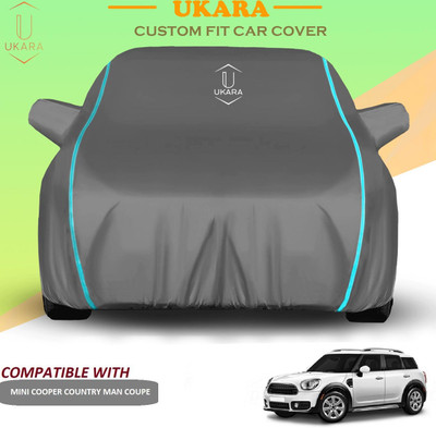 Ukara Car Cover For Mini Countryman Coupe (With Mirror Pockets)(Grey)