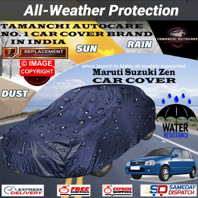 Tamanchi Autocare Car Cover For Maruti Suzuki Zen(Blue)