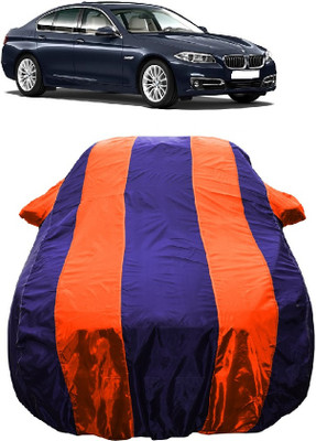 Wegather Car Cover For BMW 5 Series 520D Modern (With Mirror Pockets)(Orange)