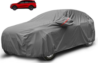 Auto Hub Car Cover For Mahindra XUV 700 (With Mirror Pockets)(Grey)