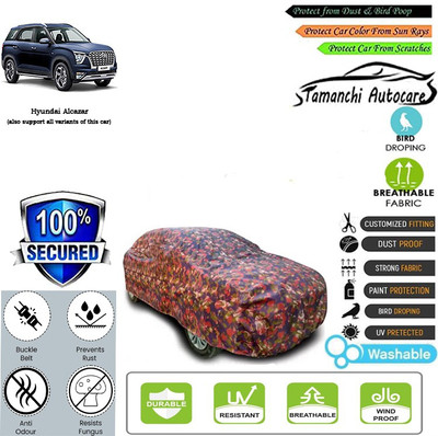Tamanchi Autocare Car Cover For Hyundai Alcazar(Multicolor)