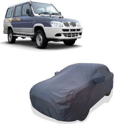 Tricway Car Cover For ICML Extreme Delite CRDFi 7Seater BSIV (With Mirror Pockets)(Grey)