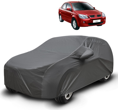 Caronix Car Cover For Ford Ikon (With Mirror Pockets)(Grey)