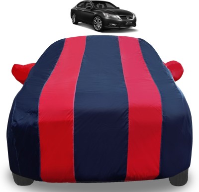 Auto Hub Car Cover For Honda Accord (With Mirror Pockets)(Red)