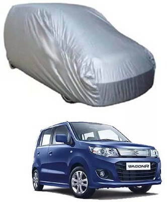 HMS Car Cover For Maruti Wagon R 1.0(Silver)