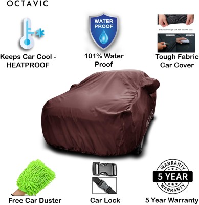 THE REAL ARV Car Cover For Volvo XC40 Recharge EV (With Mirror Pockets)(Maroon)