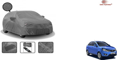 Auto Oprema Car Cover For Tata Zest (With Mirror Pockets)(Grey, For 2016, 2017, 2018, 2019, 2020, 2021, 2022 Models)