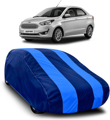 MoTRoX Car Cover For Ford Aspire (Without Mirror Pockets)(Blue, Blue)