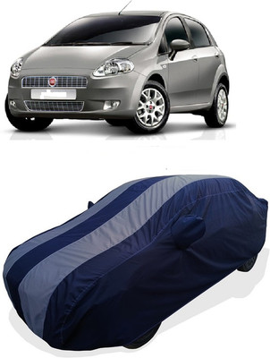 Coxtor Car Cover For Fiat Punto Emotion 1.4L (With Mirror Pockets)(Grey)