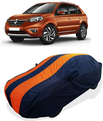 Coxtor Car Cover For Renault Koleos 4X2 MT (With Mirror Pockets)(Orange)