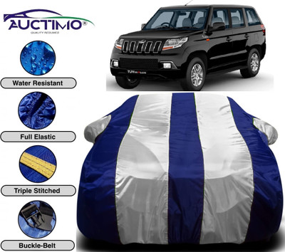 AUCTIMO Car Cover For Mahindra TUV300 (With Mirror Pockets)(Multicolor)