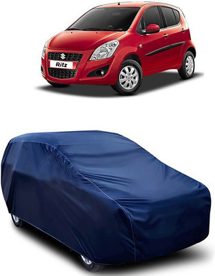 MoTRoX Car Cover For Maruti Suzuki Ritz (Without Mirror Pockets)(Blue)